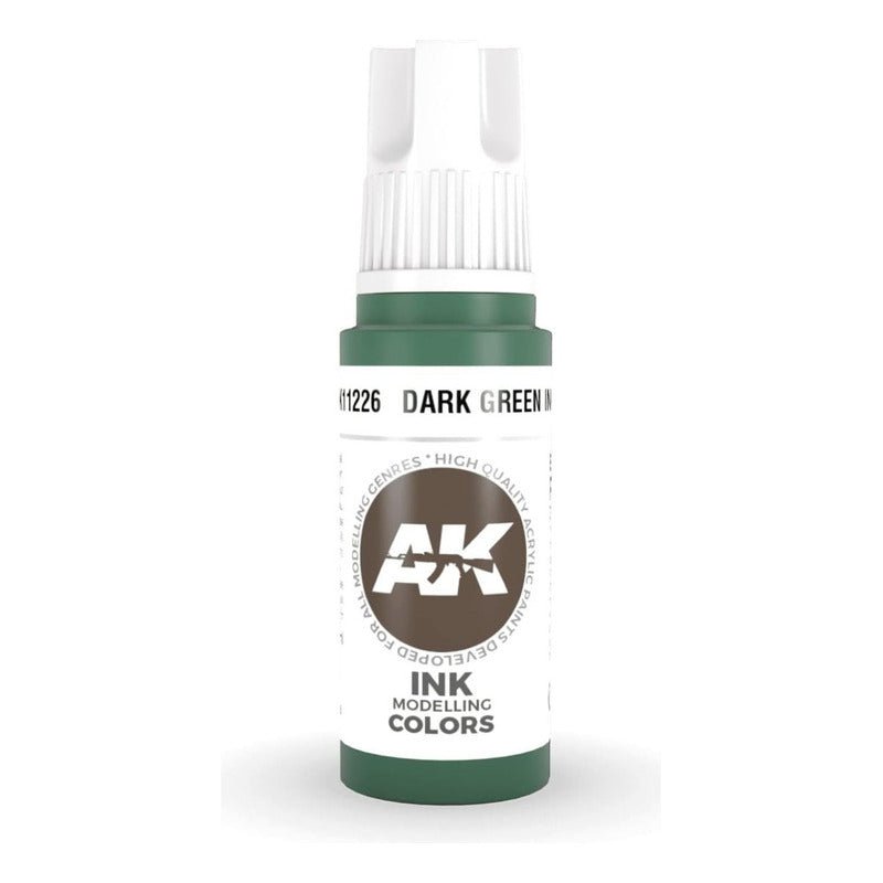 Dark Green Ink 17Ml | Ak Interactive - Con T de Tlacuache - AK Interactive