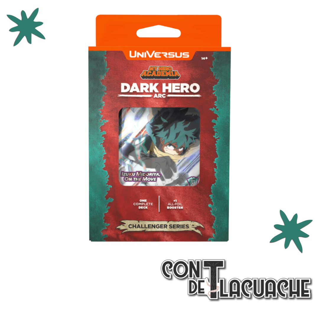 Dark Hero Arc Challenger Series Deck | UniVersus - Con T de Tlacuache - Con T de Tlacuache