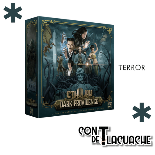 Dark Providence Cthulu | CMON Games - Con T de Tlacuache - Con T de Tlacuache