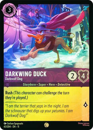 Darkwing Duck (Cold Foil) | Ravensburger - Con T de Tlacuache - Ravensburger