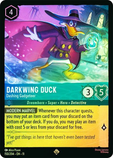 Darkwing Duck (Cold Foil) | Ravensburger - Con T de Tlacuache - Ravensburger