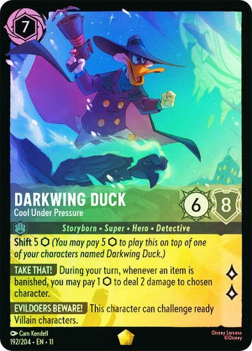 Darkwing Duck (Cold Foil) | Ravensburger - Con T de Tlacuache - Ravensburger