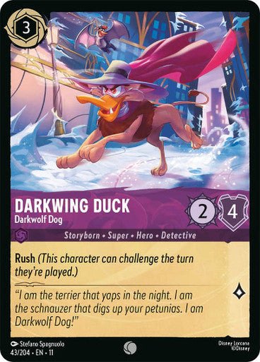 Darkwing Duck (Non - foil) | Ravensburger - Con T de Tlacuache - Ravensburger