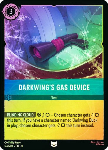 Darkwing's Gas Device (Cold Foil) | Ravensburger - Con T de Tlacuache - Ravensburger