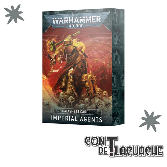 Datasheet Cards Imperial Agents (Eng) | Games Workshop - Con T de Tlacuache - Games Workshop