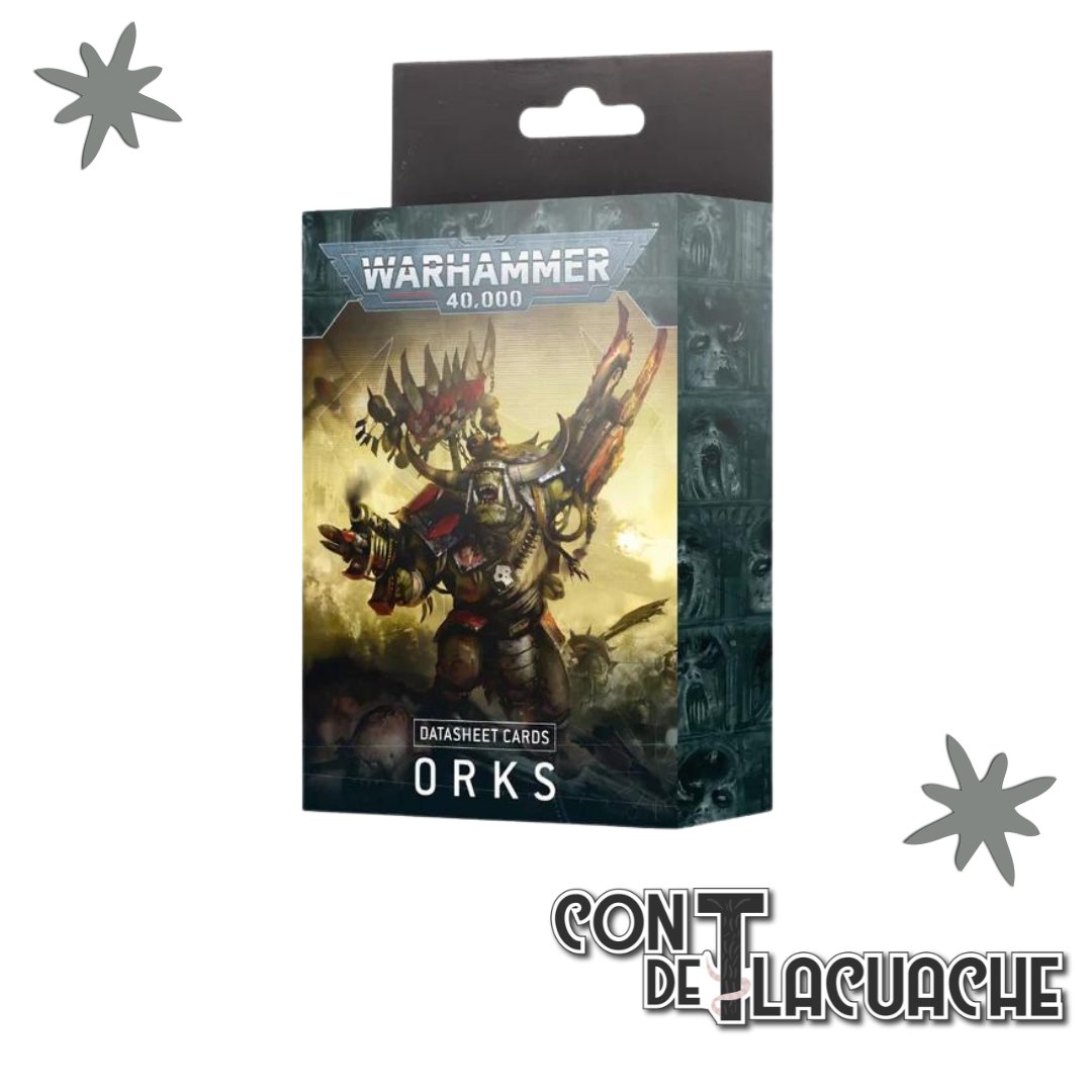 Datasheet Cards: Orks (Eng) | Games Workshop - Con T de Tlacuache - Games Workshop