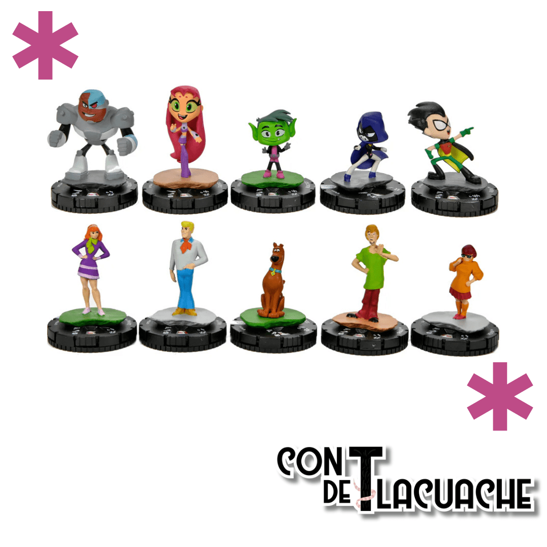 DC Batman Team Up Miniatures Game | Heroclix - Con T de Tlacuache - Con T de Tlacuache