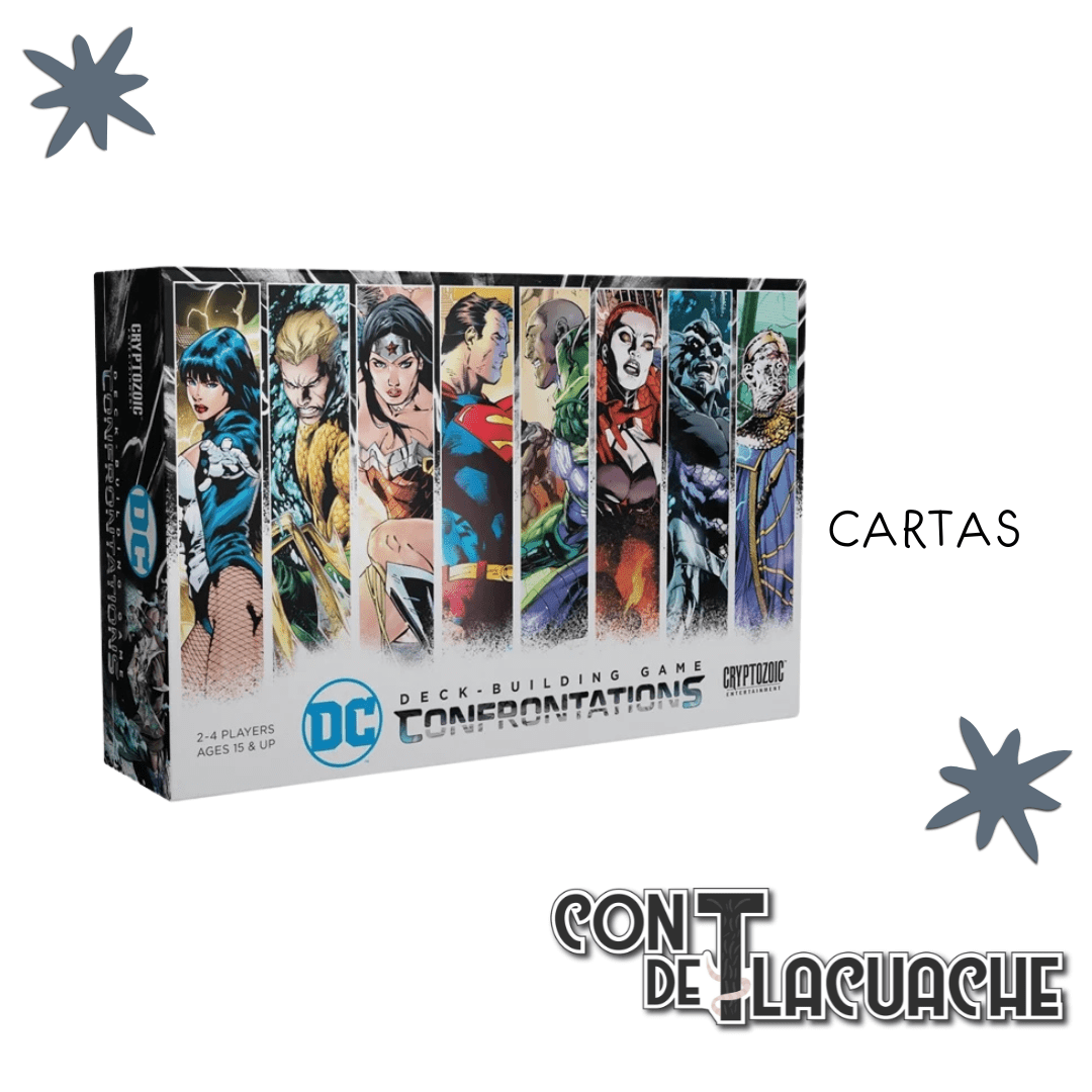 DC Comics DBG Confrontations | Cryptozoic - Con T de Tlacuache - Con T de Tlacuache