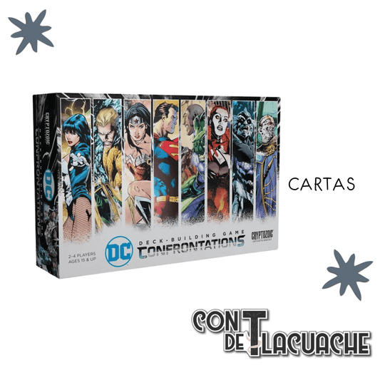 DC Comics DBG Confrontations | Cryptozoic - Con T de Tlacuache - Con T de Tlacuache
