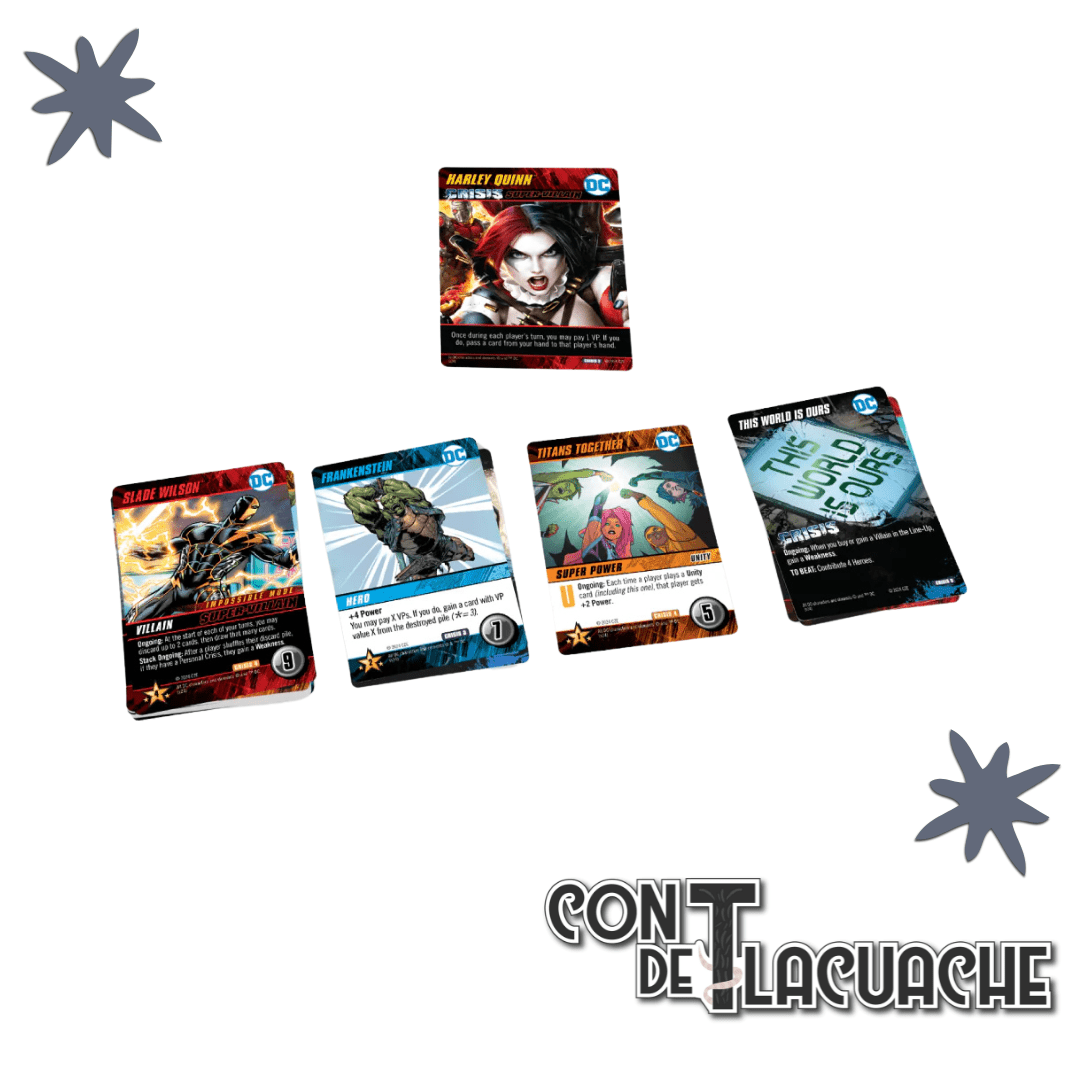 DC Comics DBG Crisis Collection 2 | Cryptozoic Entertainment - Con T de Tlacuache - Cryptozoic Entertainment