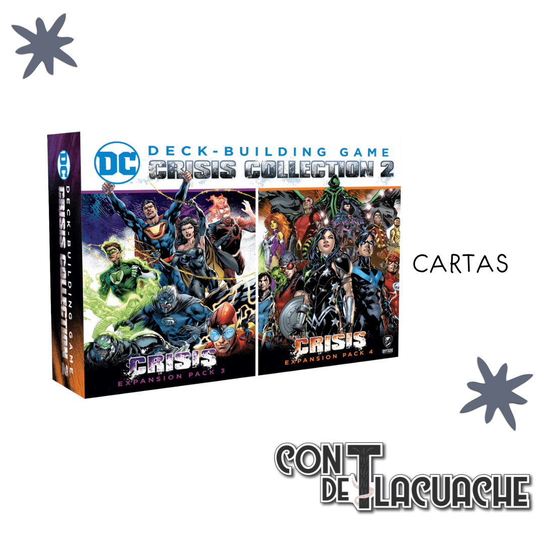 DC Comics DBG Crisis Collection 2 | Cryptozoic Entertainment - Con T de Tlacuache - Cryptozoic Entertainment