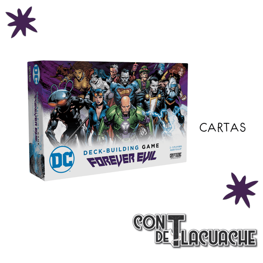 DC Comics DBG Forever Evil | Cryptozoic - Con T de Tlacuache - Con T de Tlacuache