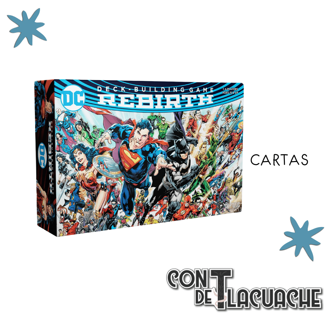 DC Comics DBG Rebirth | Cryptozoic - Con T de Tlacuache - Con T de Tlacuache