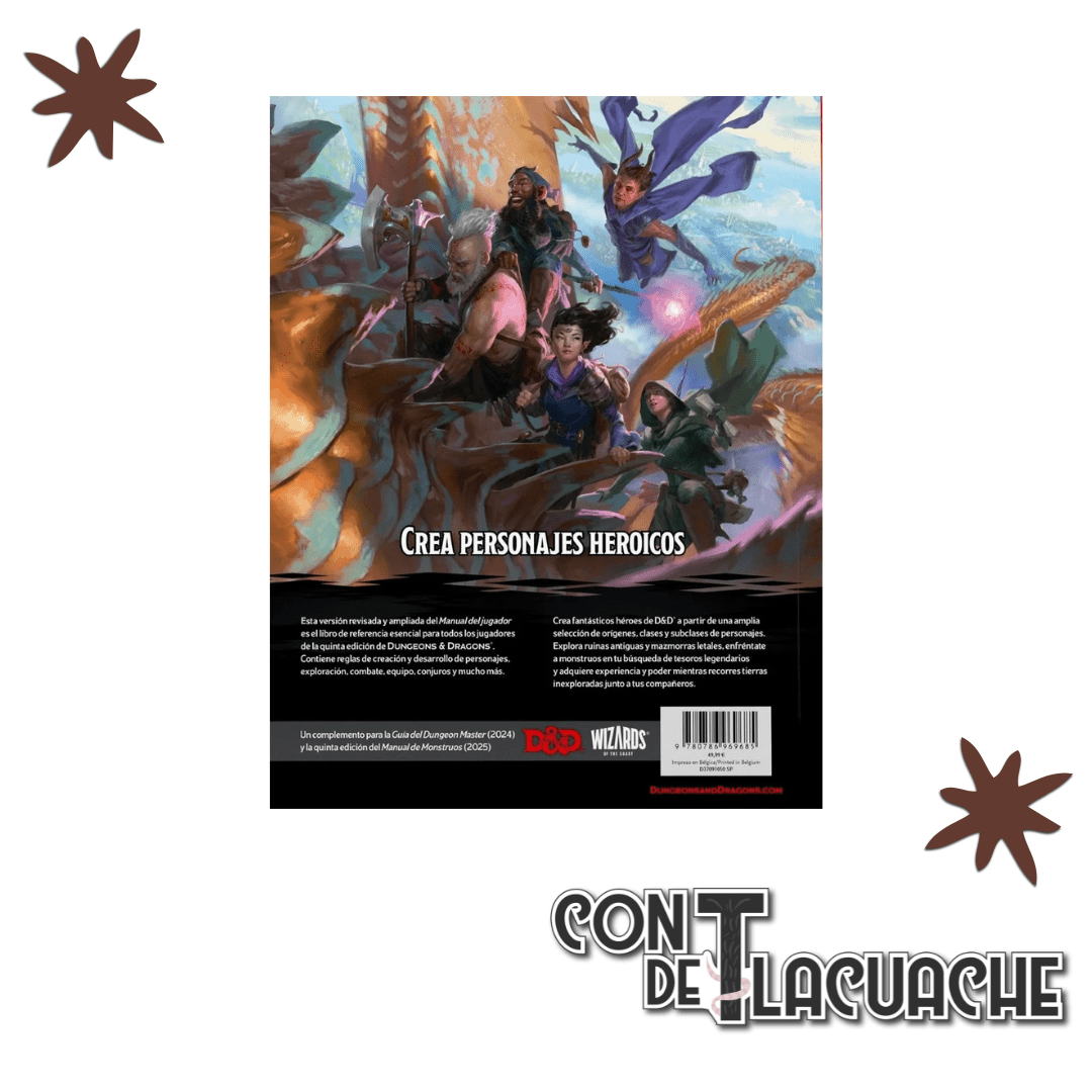 D&D 5.5 Player's Handbook - ESPAÑOL | D&D 5th Edition - Con T de Tlacuache - D&D