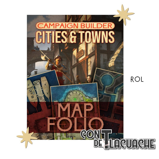 D&D 5E Cities & Towns Map Folio | D&D - Con T de Tlacuache - D&D