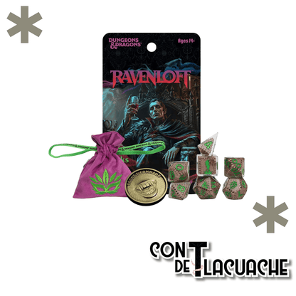 D&D Mists of Ravenloft Treasure Pack (1pza) | Sirius Dice - Con T de Tlacuache - Sirius Dice
