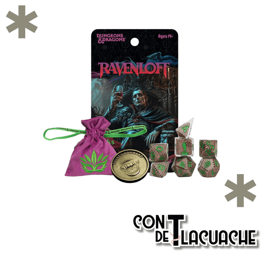 D&D Mists of Ravenloft Treasure Pack (1pza) | Sirius Dice - Con T de Tlacuache - Sirius Dice