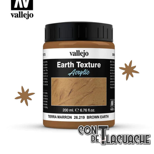 DE Earth Brown Earth (200ml) | Vallejo - Con T de Tlacuache - Vallejo