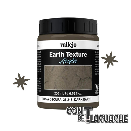 DE Earth Dark Earth (200ml) | Vallejo - Con T de Tlacuache - Vallejo