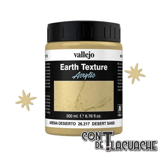 DE Earth Desert Sand (200ml) | Vallejo - Con T de Tlacuache - Vallejo
