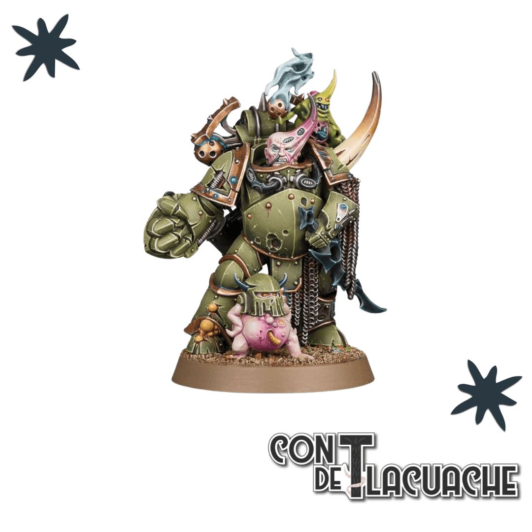 Death Guard Plague Marine Champion | Games Workshop - Con T de Tlacuache - Games Workshop