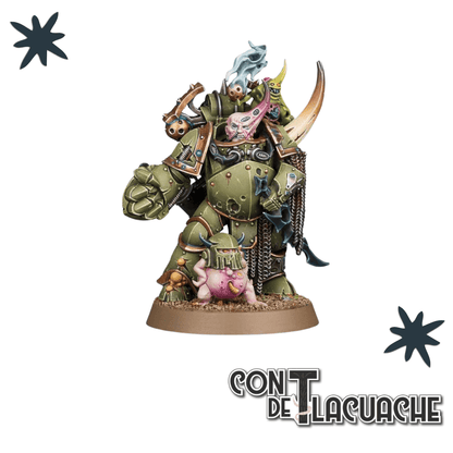 Death Guard Plague Marine Champion | Games Workshop - Con T de Tlacuache - Games Workshop