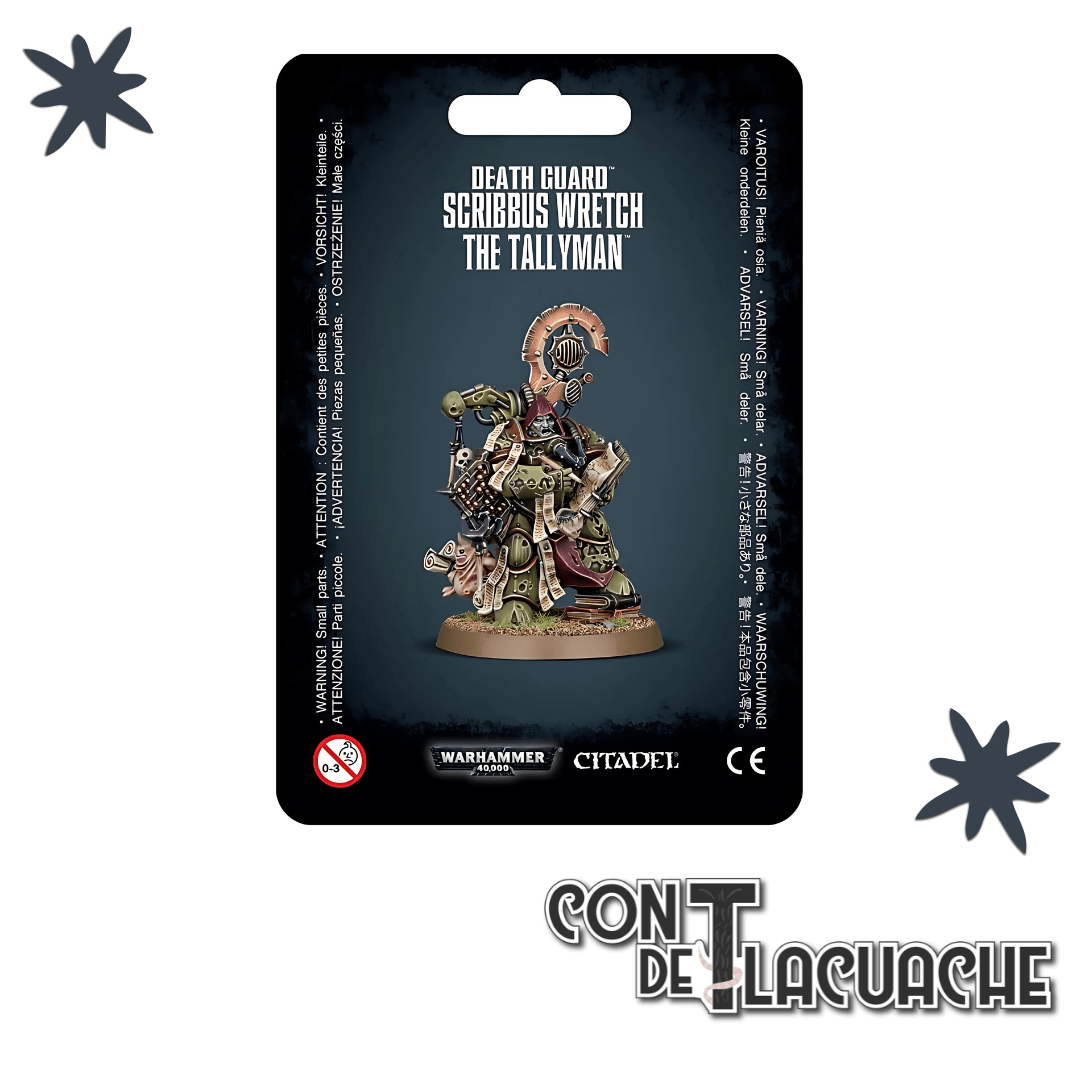 Death Guard Scribbus Wretch The Tallyman | Games Workshop - Con T de Tlacuache - Games Workshop