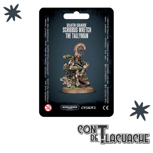 Death Guard Scribbus Wretch The Tallyman | Games Workshop - Con T de Tlacuache - Games Workshop