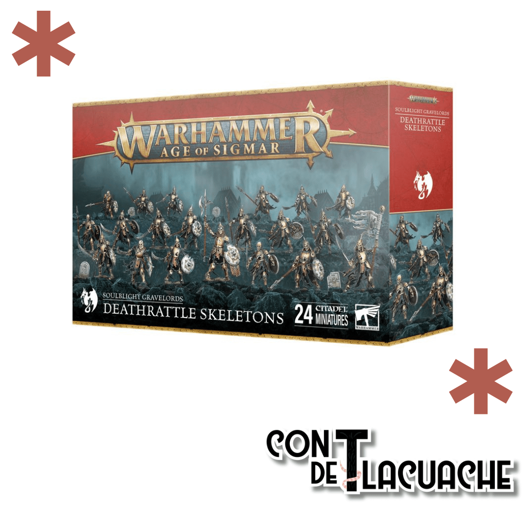 Deathrattle Skeletons | Games Workshop - Con T de Tlacuache - Games Workshop