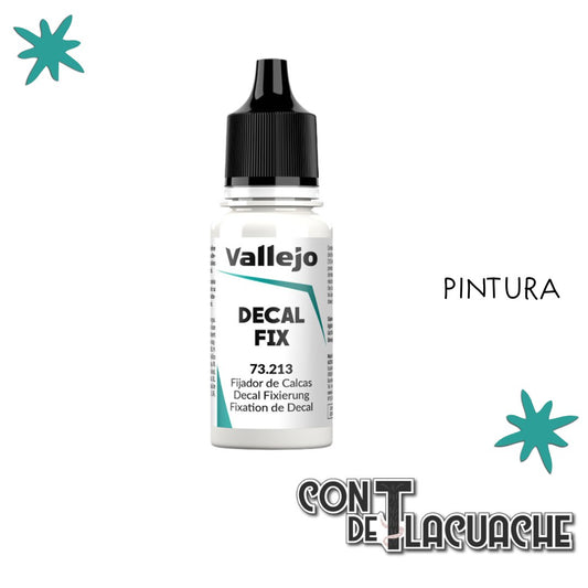 Decal Fixer 18ml (73213) | Vallejo - Con T de Tlacuache - Vallejo