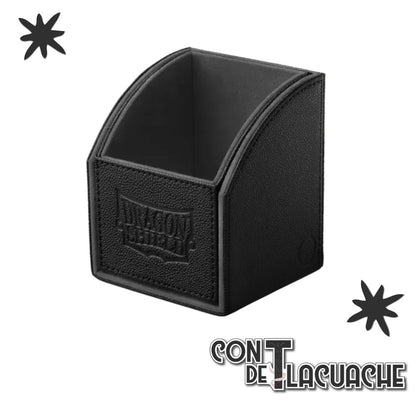 Deck Box - Nest 100 "Black/ Black" | Dragonshield - Con T de Tlacuache - Dragonshield