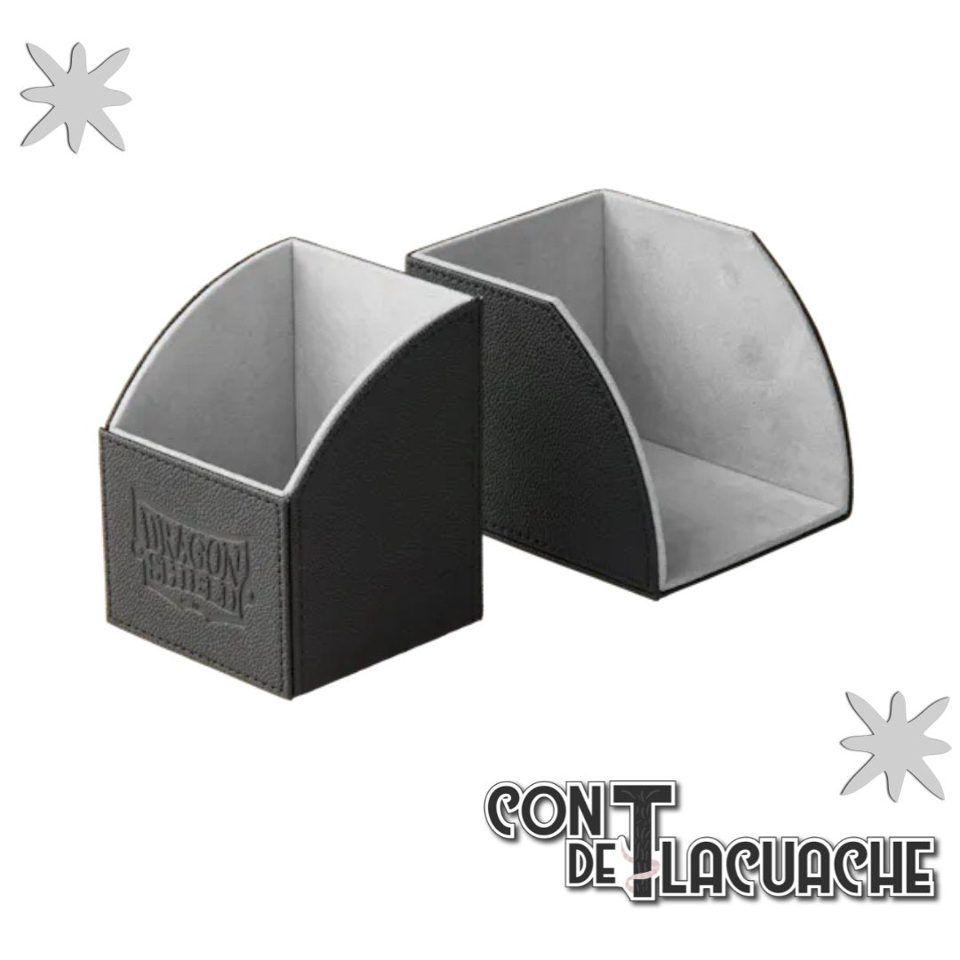Deck Box - Nest 100 "Black/ Light Grey" | Dragonshield - Con T de Tlacuache - Dragonshield