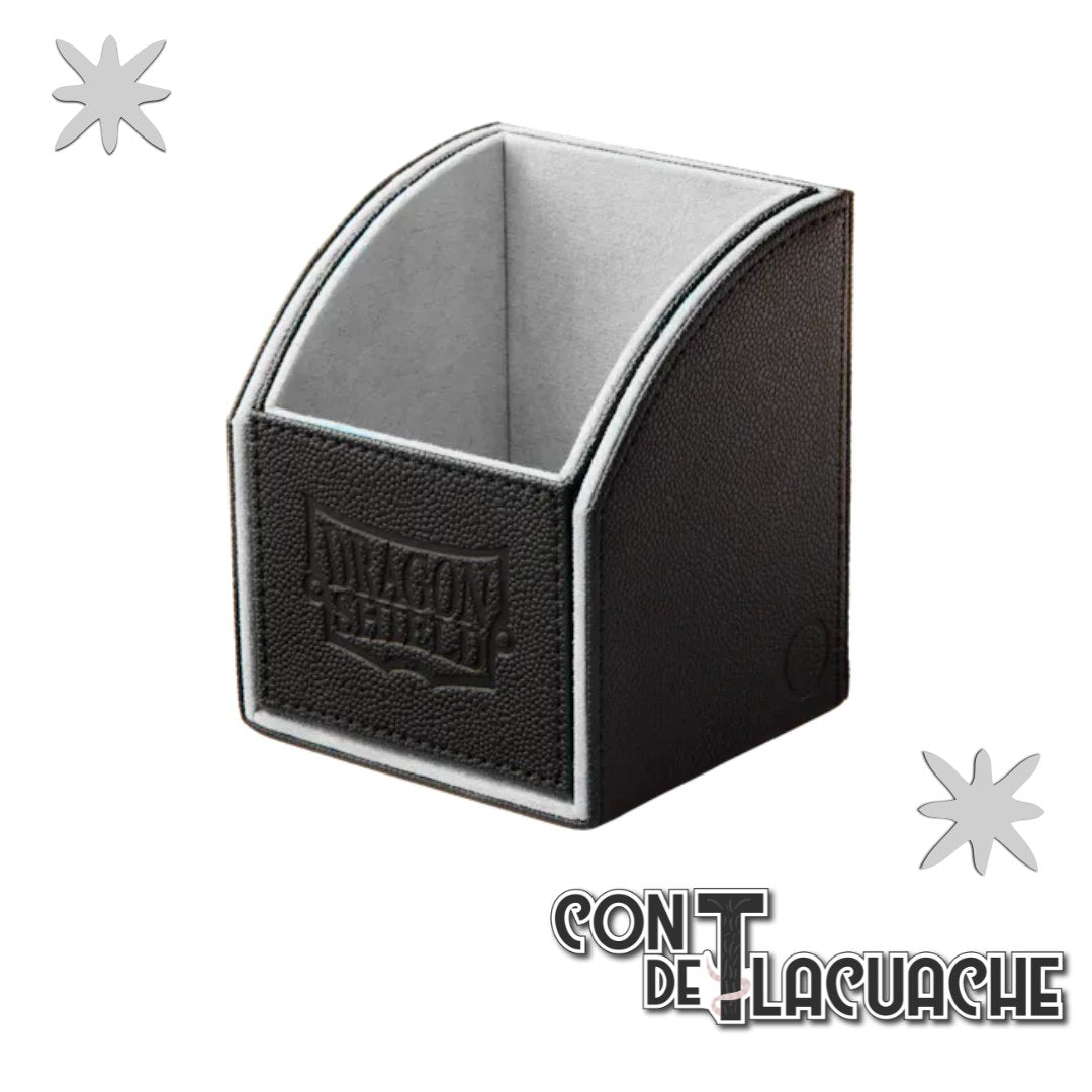 Deck Box - Nest 100 "Black/ Light Grey" | Dragonshield - Con T de Tlacuache - Dragonshield