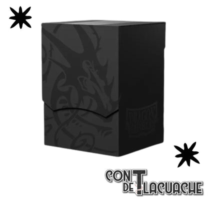 Deck Box - Shell "Black/ Black" | Dragonshield - Con T de Tlacuache - Dragonshield