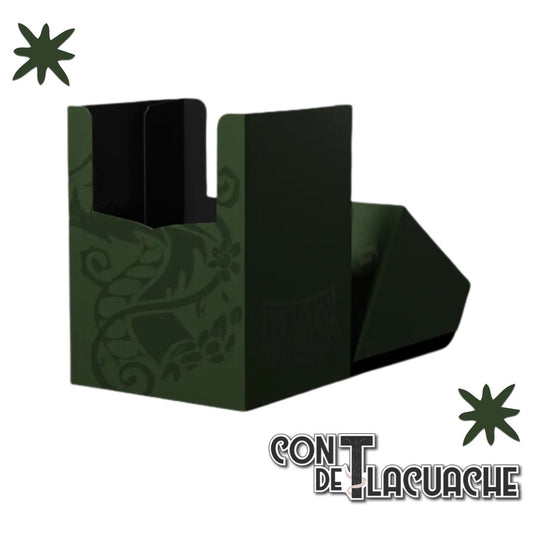 Deck Box - Shell "Forest Green/ Black" | Dragonshield - Con T de Tlacuache - Dragonshield