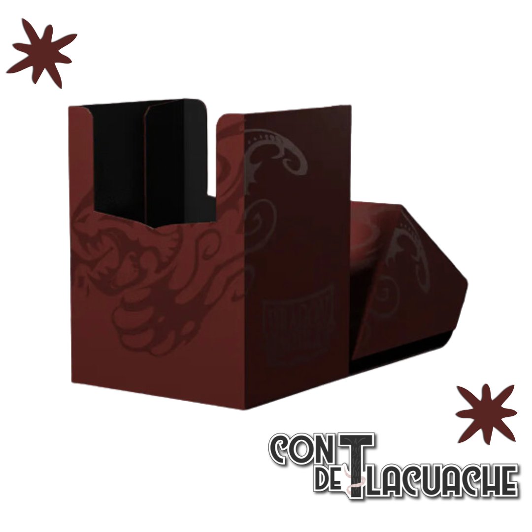 Deck Box - Shell "Red Blood/ Black" | Dragonshield - Con T de Tlacuache - Dragonshield