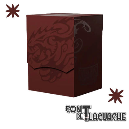 Deck Box - Shell "Red Blood/ Black" | Dragonshield - Con T de Tlacuache - Dragonshield