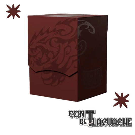 Deck Box - Shell "Red Blood/ Black" | Dragonshield - Con T de Tlacuache - Dragonshield