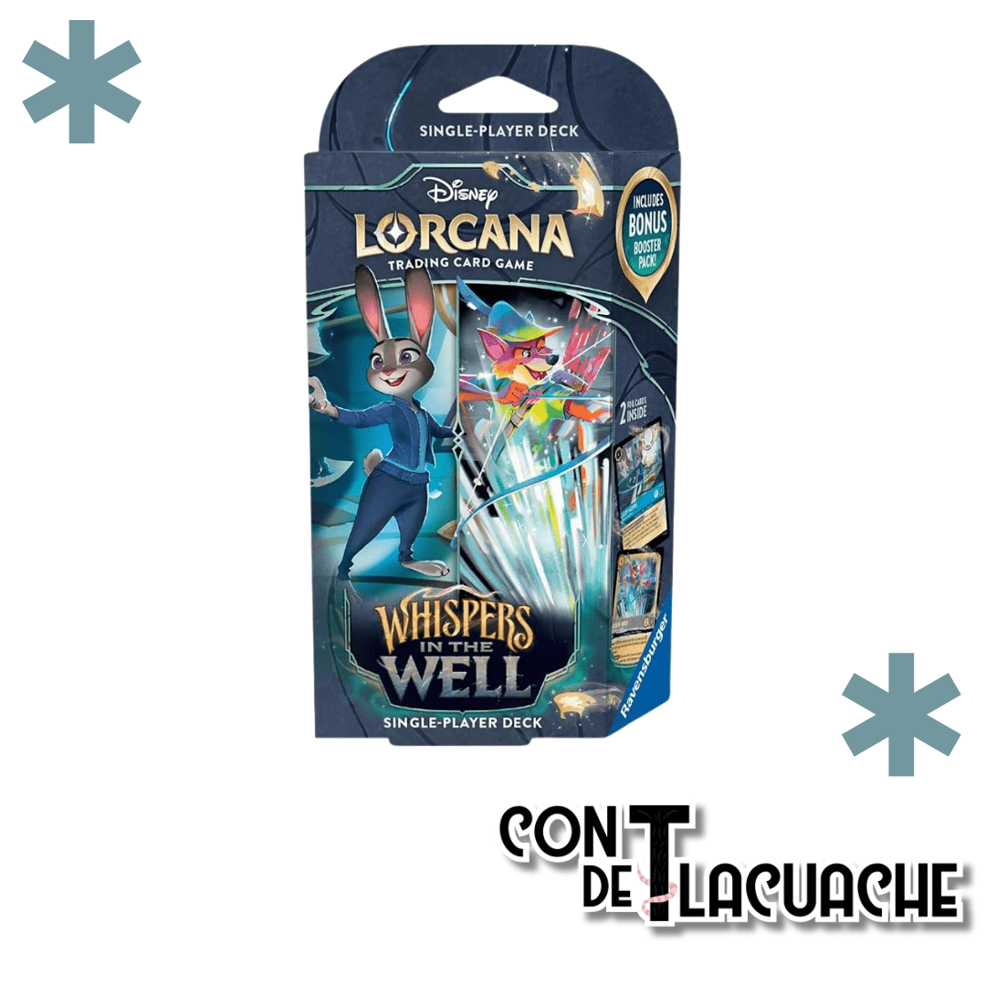 Deck Judy & Robin Whispers in the Well | Ravensburger - Con T de Tlacuache - Lorcana
