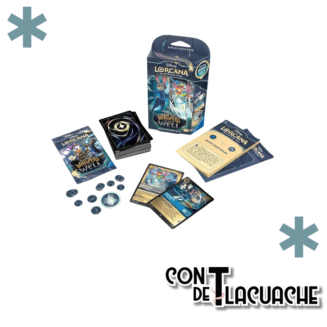 Deck Judy & Robin Whispers in the Well | Ravensburger - Con T de Tlacuache - Lorcana