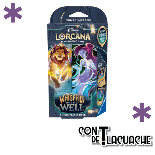 Deck Simba & Megara Whispers in the Well | Ravensburger - Con T de Tlacuache - Lorcana
