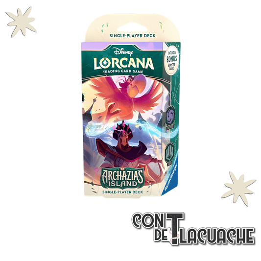 Deck Starter Archazia’s Island Amethyst & Steel Lorcana | Ravensburger - Con T de Tlacuache - Lorcana