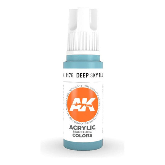 Deep Sky Blue 17Ml | Ak Interactive - Con T de Tlacuache - AK Interactive