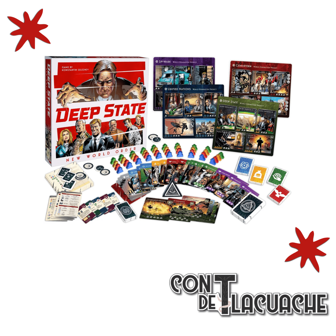 Deep State: New World Order | Crow Games - Con T de Tlacuache - Crow Games