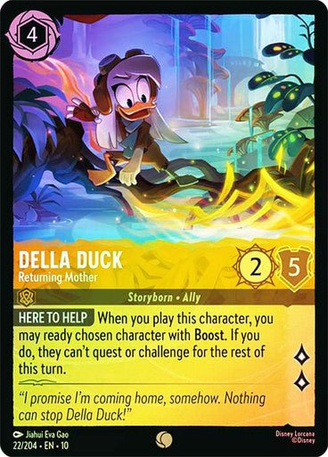 Della Duck (Cold Foil) - Con T de Tlacuache - Ravensburger
