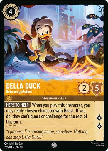 Della Duck (Non - foil) - Con T de Tlacuache - Ravensburger