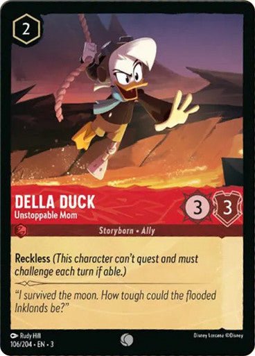 Della Duck - Unstoppable Mom (Non - foil) - Con T de Tlacuache - Ravensburger