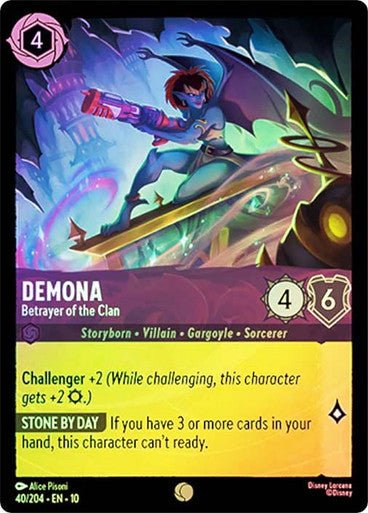 Demona (Cold Foil) - Con T de Tlacuache - Ravensburger