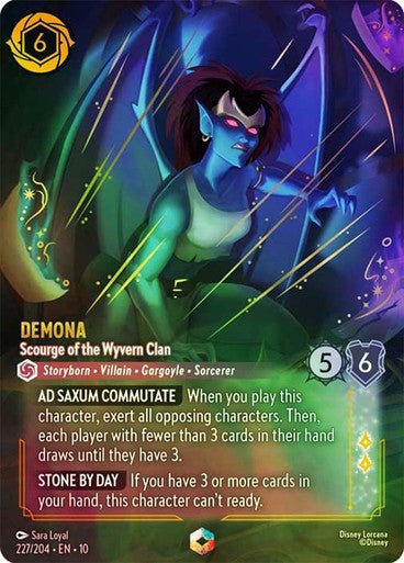 Demona (Inkwash Foil) - Con T de Tlacuache - Ravensburger