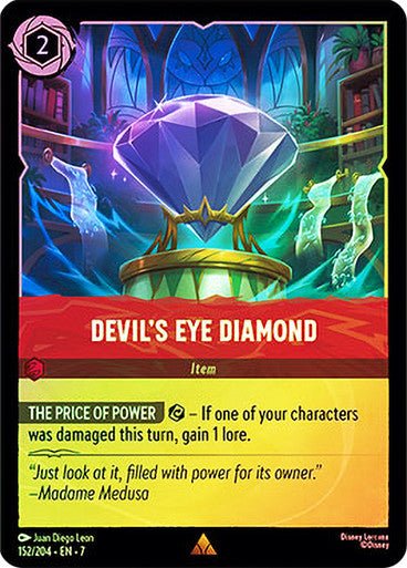 Devil's Eye Diamond (Cold Foil) - Con T de Tlacuache - Ravensburger